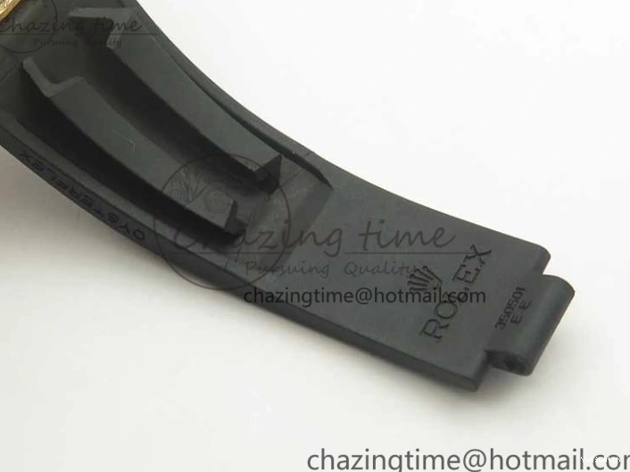 Best Dial ARF Clone Black Gold Rubber Rose On 1:1 Edition Super V2 Daytona 116515 Strap A4130 0225